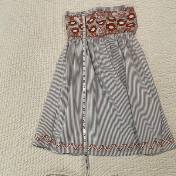 NWT Joy Joy Embroidered Tube Dress - Picture 6 of 12